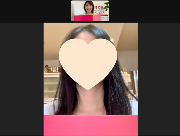 オンライン:パーソナルカラー診断(プチ骨格診断付)がスタート!