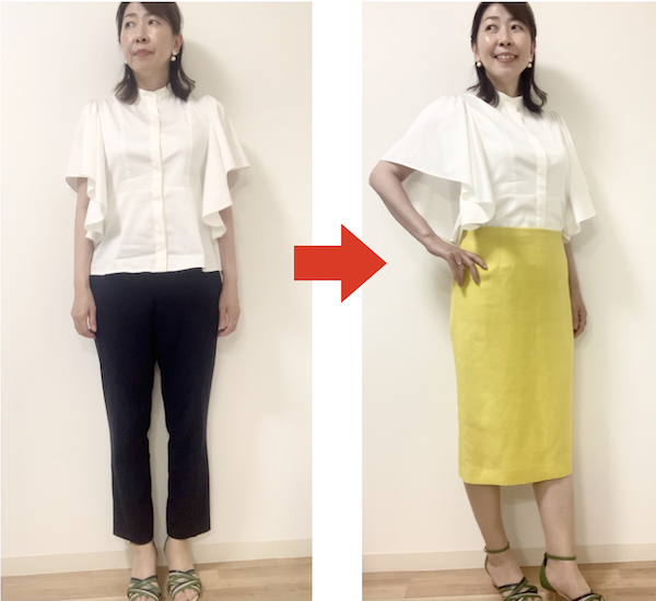 元芸能人のスタイリスト・仲川すみれが行う、札幌のパーソナルカラー・骨格診断。骨格ナチュラルやストレートの方におすすめのフェミニンスタイルを提案します！