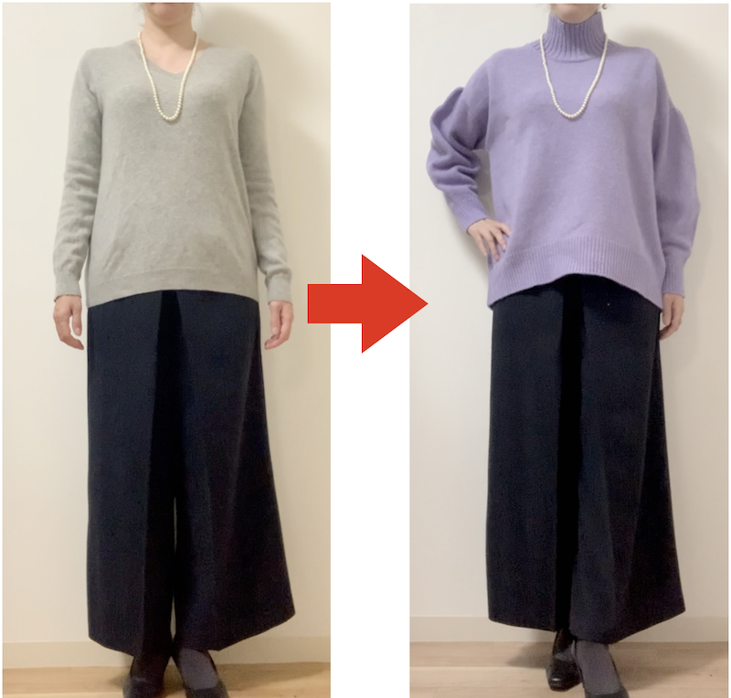 ブルベ夏・骨格ナチュラルのコーデ作り置き