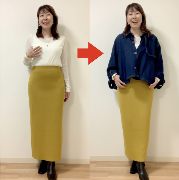 骨格ナチュラル、さらにおしゃれ度を上げるコーディネート例