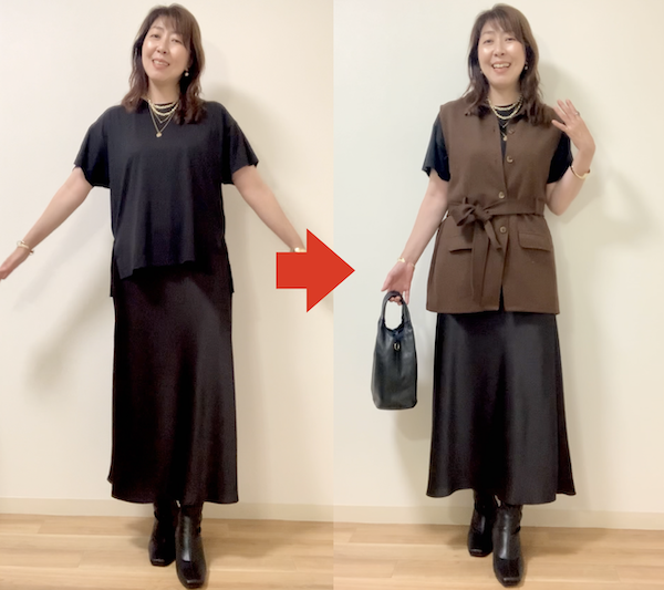 パーソナルカラー診断結果がイエベ春の場合で苦手な黒で印象アップさせる