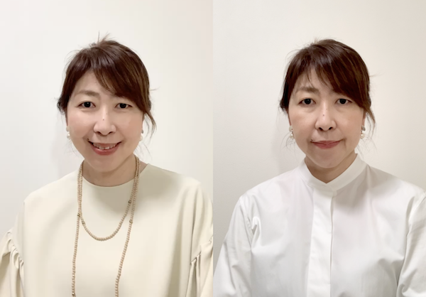 イエベ春の人が似合う白と似合わない白を着た場合の比較